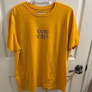 Good Vibes Yellow T-Shirt